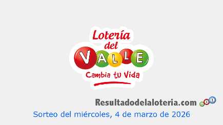 Lotería del Valle Sorteo 4838 Lotería del Valle Sorteo 4838