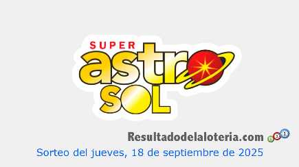 Super Astro Sol Sorteo 5239