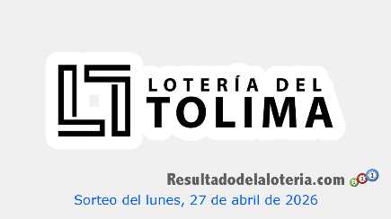 Lotería del Tolima Sorteo 4167