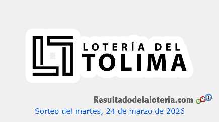 Lotería del Tolima Sorteo 4162
