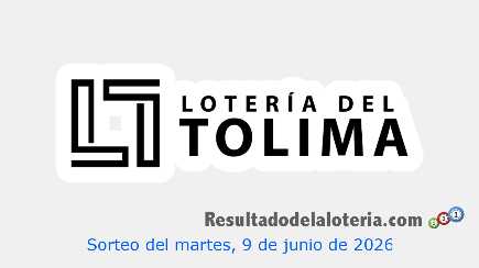 Lotería del Tolima Sorteo 4173 Lotería del Tolima Sorteo 4173