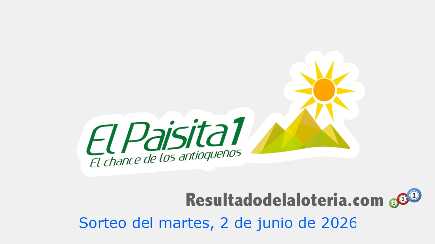 Paisita Día Sorteo 6322 Paisita Día Sorteo 6322