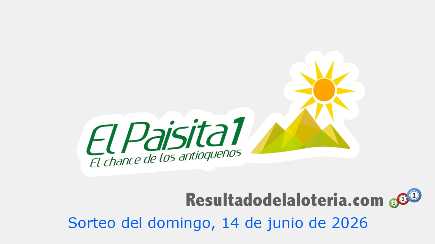 Paisita Día Sorteo 6334