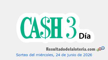 Cash Three Día Sorteo 6611 Cash Three Día Sorteo 6611