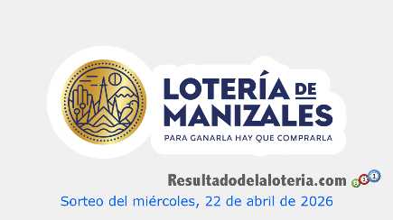 Lotería de Manizales Sorteo 4952