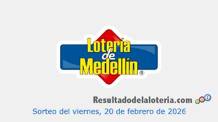 Lotería de Medellín Sorteo 4823