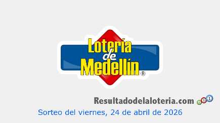 Lotería de Medellín Sorteo 4832