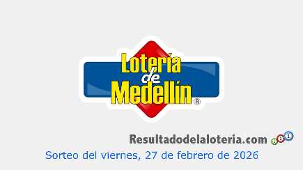 Lotería de Medellín Sorteo 4824 Lotería de Medellín Sorteo 4824