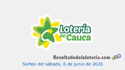 Lotería del Cauca Sorteo 2614