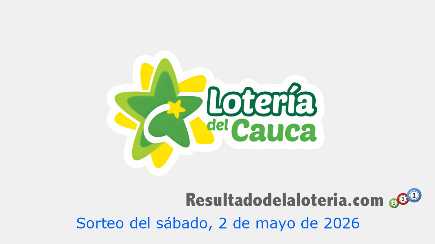 Lotería del Cauca Sorteo 2609