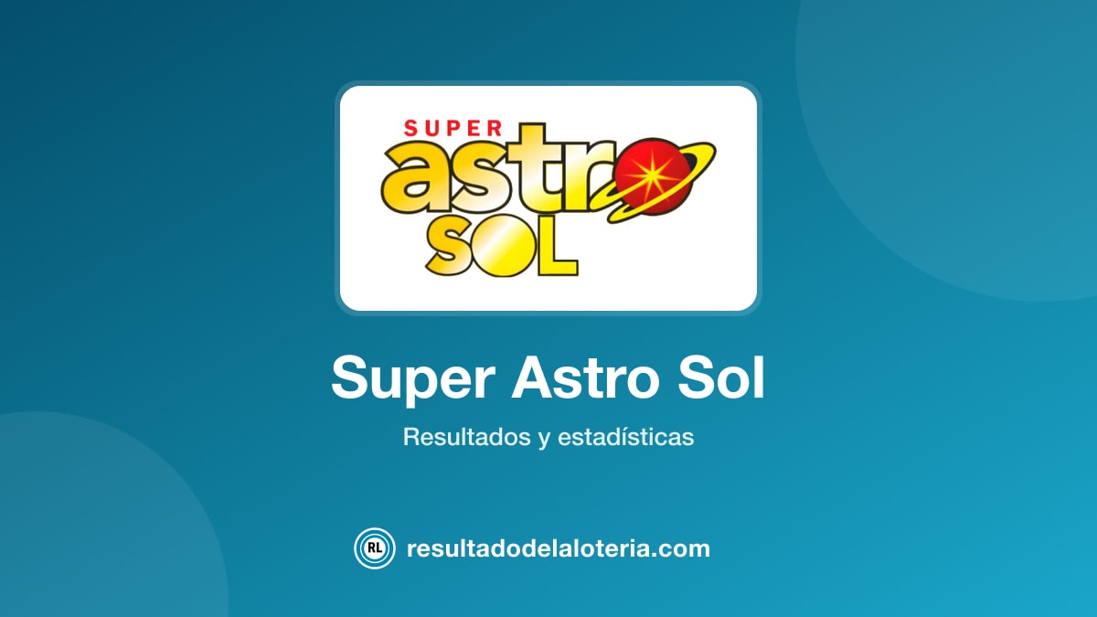 Resultado de Super Astro Sol del 7 de julio de 2026
