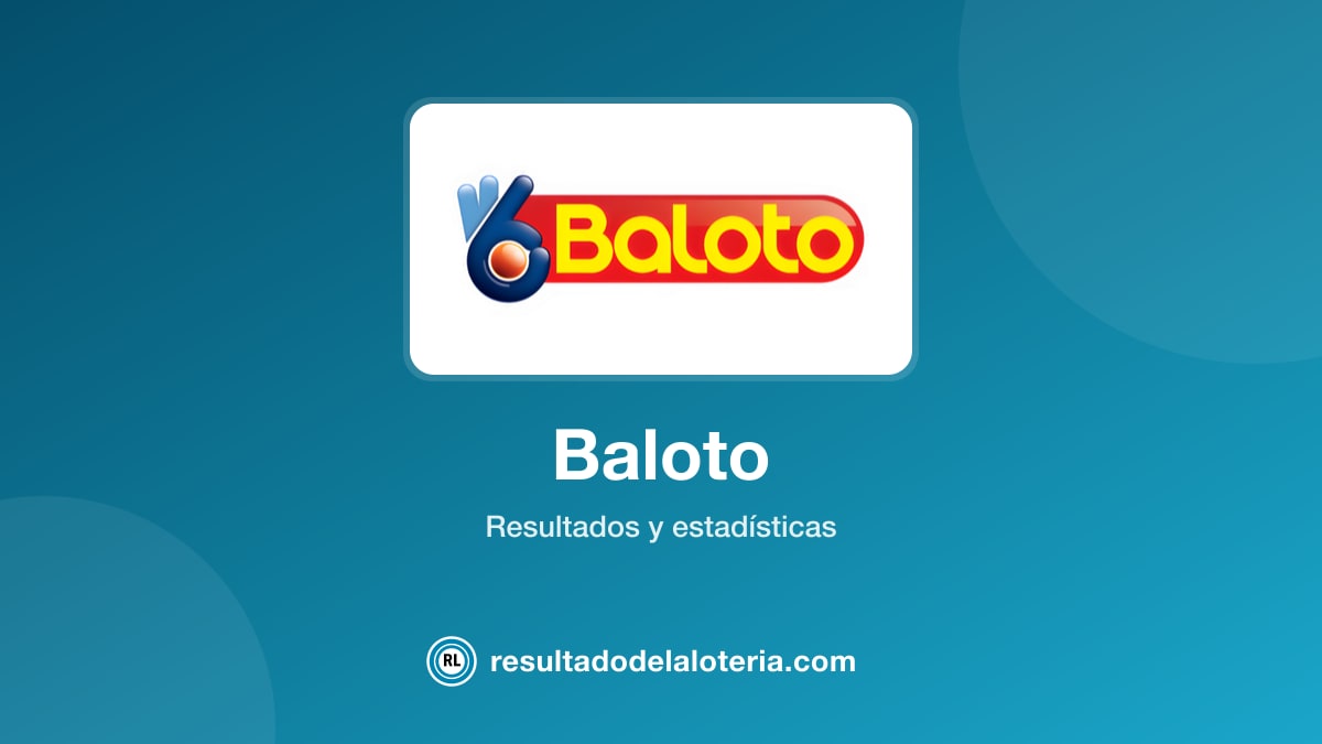 Resultado de Baloto del 6 de julio de 2026