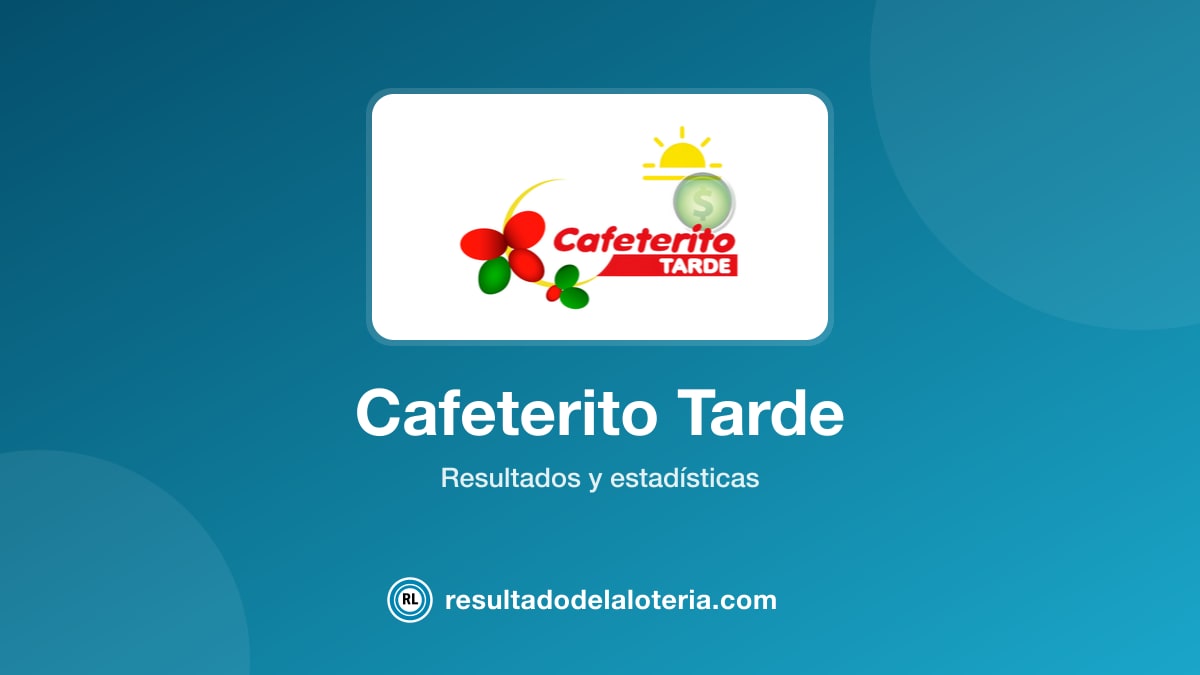 Resultado de Cafeterito Tarde del 7 de julio de 2026