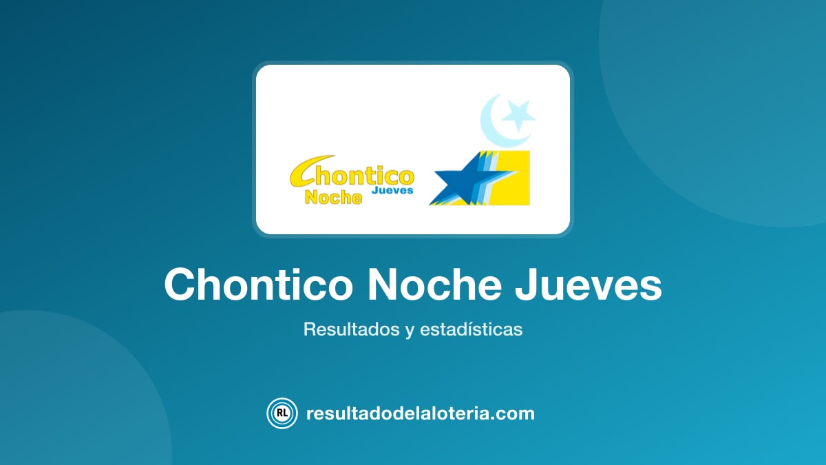 Resultado de Chontico Noche Jueves del 2 de julio de 2026