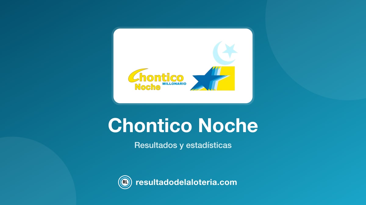 Resultado de Chontico Noche del 6 de julio de 2026
