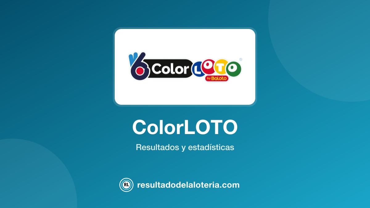 Resultado de ColorLOTO del 6 de julio de 2026
