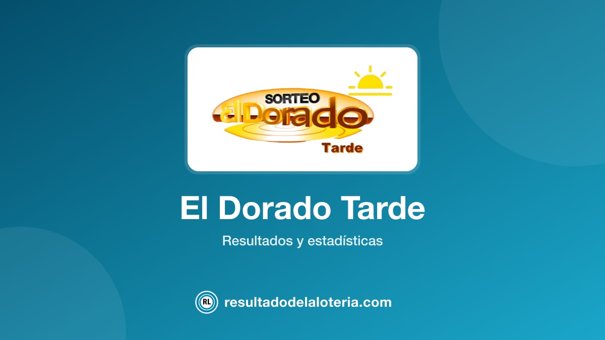 Resultado de El Dorado Tarde del 7 de julio de 2026