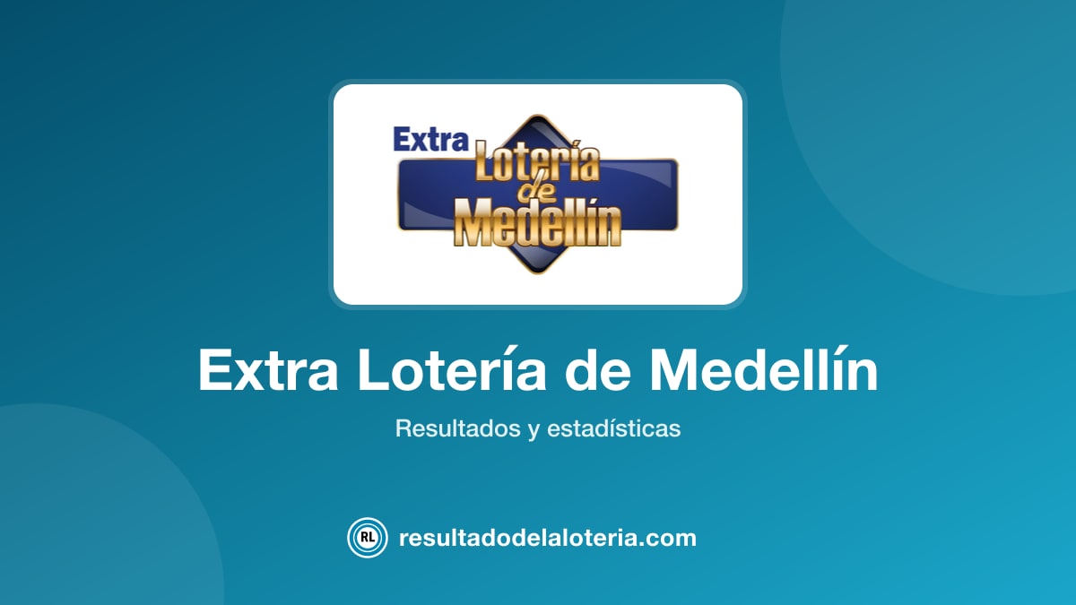 Resultado de Extra Lotería de Medellín del 14 de diciembre de 2019