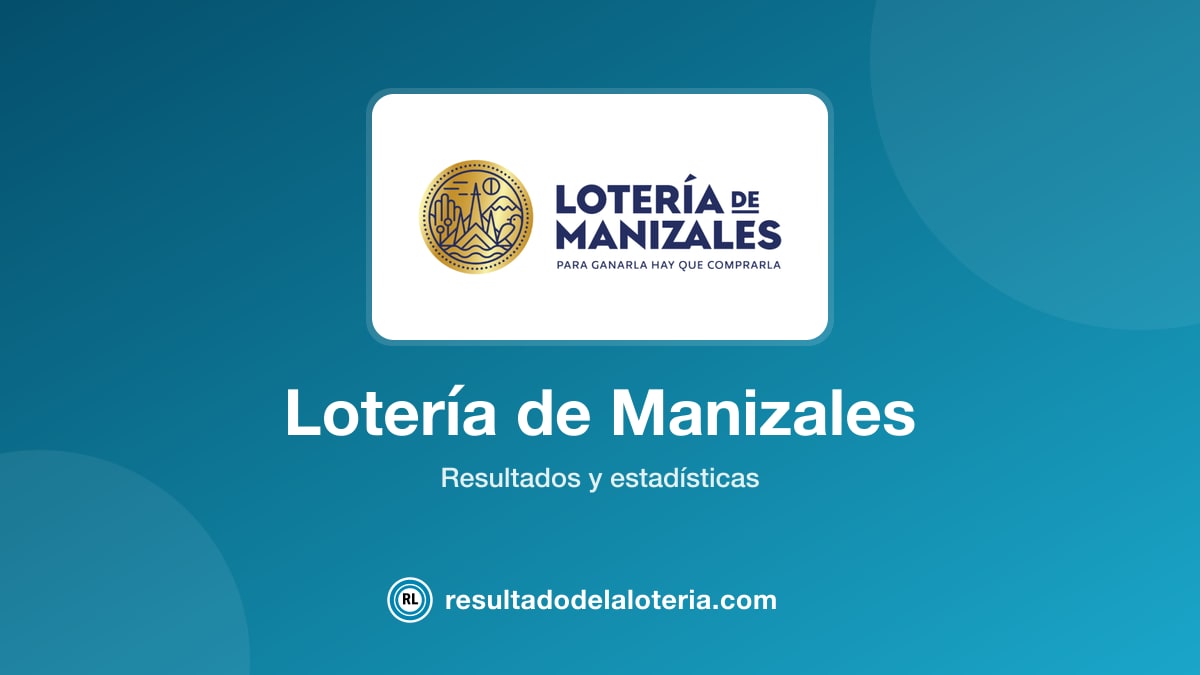 Resultado de Lotería de Manizales del 8 de julio de 2026