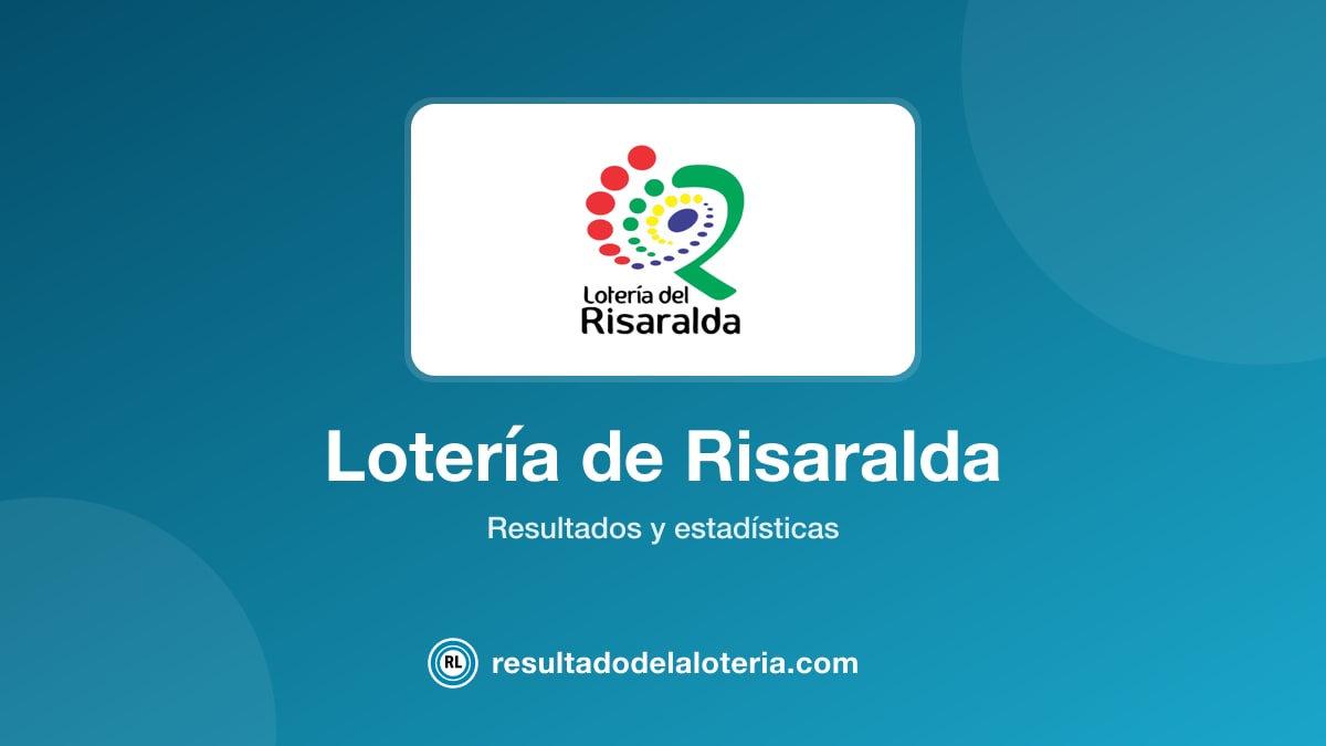Resultado de Lotería de Risaralda del 10 de julio de 2026