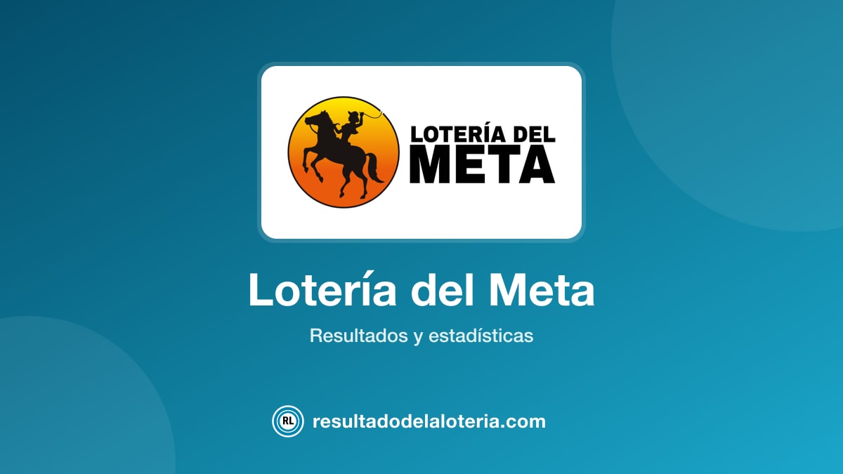 Resultado de Lotería del Meta del 8 de julio de 2026