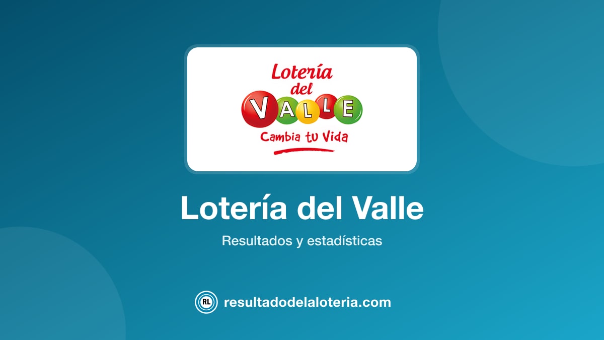 Resultado de Lotería del Valle del 8 de julio de 2026