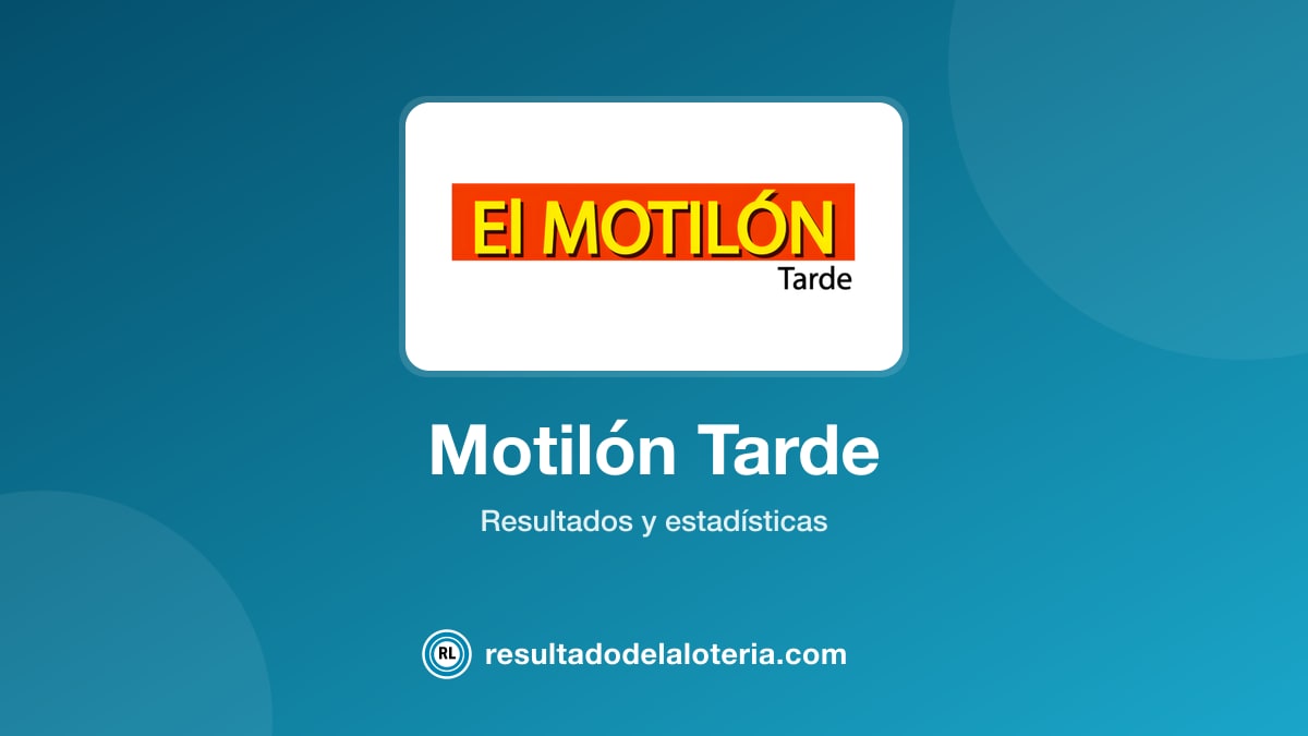 Resultado de Motilón Tarde del 7 de julio de 2026