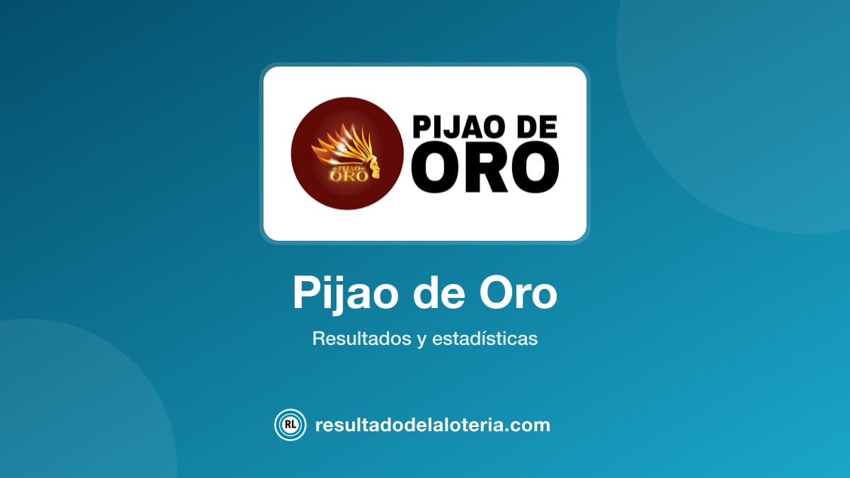 Resultado de Pijao de Oro del 7 de julio de 2026